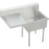 Sturdibilt SS8130LOF1 Commercial Scullery Sink with Single Faucet Hole in Buffed Satin