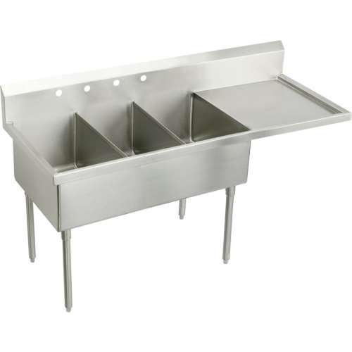 SS8372ROF Sturdibilt Commercial Scullery Sink