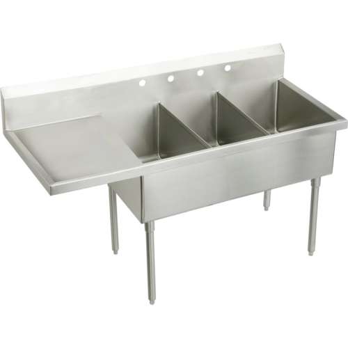 WNSF8345L Weldbilt Commercial Scullery Sink