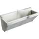 EWSF260260 Commercial Scrub Sink in Buffed Satin