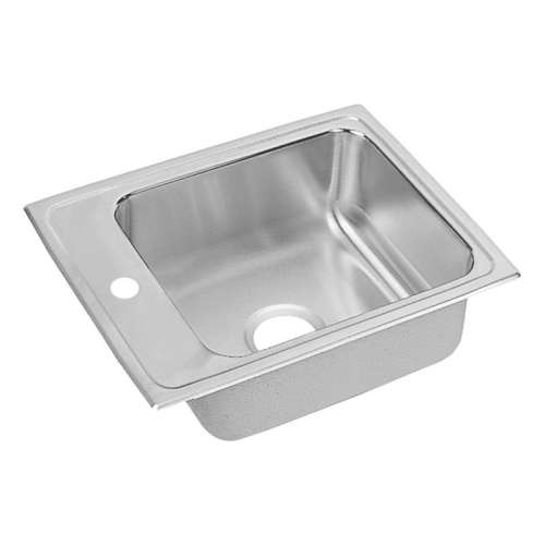 DRKADQ221755 Stainless Steel Single Bowl Top Mount Quick-Clip Sink