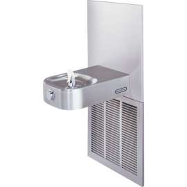 Slimline Soft Sides LCRSPM8K Filtered ADA Single Refrigerated Fountain in Stainless Steel