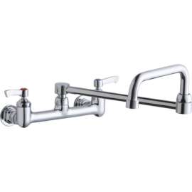 LK940DS20L2H Commercial 2-Hole Faucet in Chrome