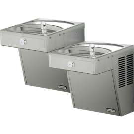 Filtered Vandal-Resistant Wall Mount Bi-Level ADA Cooler in Stainless Steel