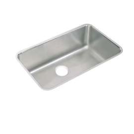 Pursuit PLAUH281612 Stainless Steel Single Bowl Undermount Sink in Lustrous Highlighted Satin