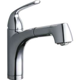 Pull-Out Bar/Prep Single-Hole Faucet in Chrome