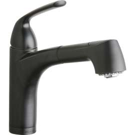 Pull-Out Bar/Prep Single-Hole Faucet in Oil Rubbed Bronze