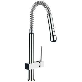 Semi-Professional Kitchen Single-Hole Faucet in Chrome