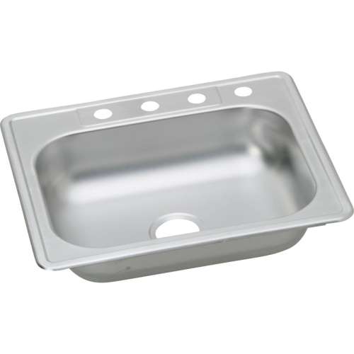 K12522 Stainless Steel Single Bowl Top Mount Sink