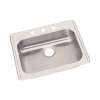 GE125215 Stainless Steel Single Bowl Top Mount Sink with 5 Faucet Holes in Satin