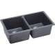 Double Bowl Undermount Sink in Dusk Gray