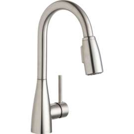 Avado LKAV4032LS Pull-Down Bar/Prep Single-Hole Faucet in Lustrous Steel