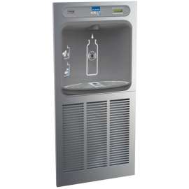 Bottle Filling Station In-Wall with Green Chiller in Stainless Steel