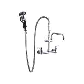 LK960AF12C Pre-Rinse 2-Hole Faucet in Chrome