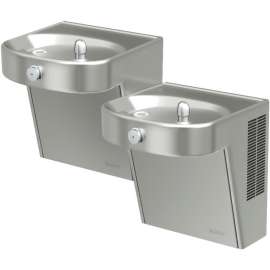 LVRCHDTL8SC Filtered Heavy-Duty Vandal-Resistant Wall Mount Bi-Level ADA Cooler in Stainless Steel