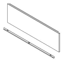 Stainless Steel Access Panel For Bi-Level Architectural Fountains, ACCESS12X38-5