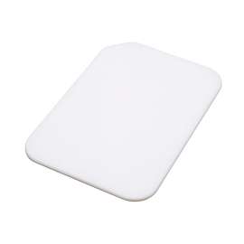 Polymer 13-1/8" X 19" X 1/2" Cutting Board Left Bowl, CBP1319L