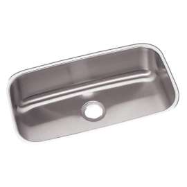 Dayton Stainless Steel 30-1/2" X 18-1/4" X 8" Single Bowl Undermount Sink, DXUH2816