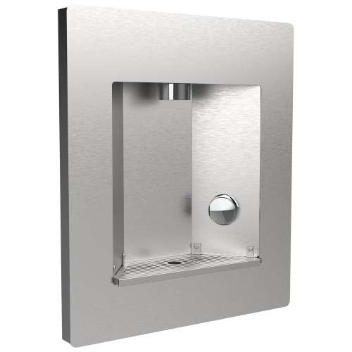 Ezh2O Commercial Water Dispenser Non-Filtered Non-Refrigerated Stainless With Brass Drain, EBWDCM0SSC-BD