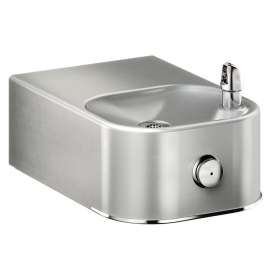 Soft Sides Single Ada Fountain Non-Filtered Non-Refrigerated Freeze Resistant Stainless, EDFP214FPK