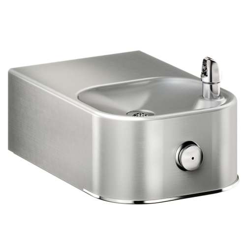 Soft Sides Single Ada Fountain Non-Filtered Non-Refrigerated Freeze Resistant Stainless, EDFP214FPK