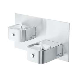 Soft Sides Bi-Level Fountain Non-Filtered Non-Refrigerated Stainless, EDFP217C