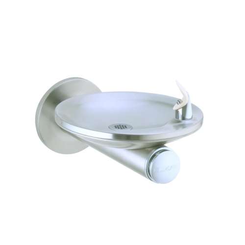Swirlflo Single Wall Mount Fountain Non-Filtered Non-Refrigerated Stainless, EDFPBM114K