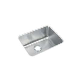 Lustertone Classic Stainless Steel, 20-1/2" X 16-1/2" X 7-7/8" Single Bowl Undermount Sink, ELUH1814