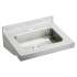 Stainless Steel 22" X 19" X 5-1/2" 1-Hole Wall Hung Lavatory Sink, ELV22191