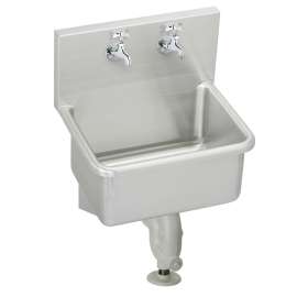 Stainless Steel 23" X 18-1/2" X 12 Wall Hung Service Sink Kit, ESS2319C