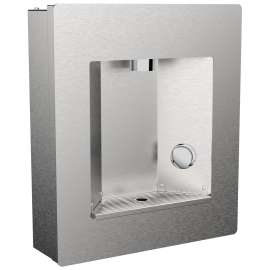 Ezh2O Surface Mount Mechanical Bottle Filling Station Non-Filtered Non-Refrigerated Stainless, EZLMNSSM