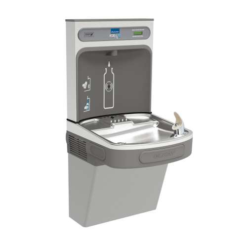 Ezh2O Bottle Filling Station With Single Ada Cooler Non-Filtered Refrigerated Light Gray 220V, EZS8WSL2K