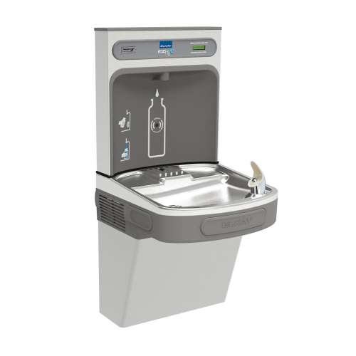 Ezh2O Bottle Filling Station With Single Ada Cooler Non-Filtered Refrigerated Stainless 220V, EZS8WSS2K