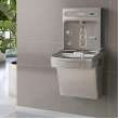 Ezh2O Bottle Filling Station With Single Ada Vandal-Resistant Cooler Non-Filtered Refrigerated Light Gray, EZS8WSVRLK