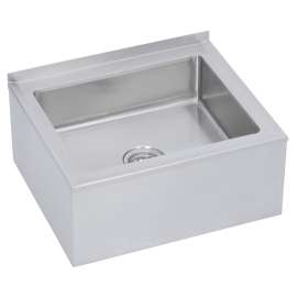 Stainless Steel 24" X 20" X 11-1/4" 16 Gauge Mop Sink, FLR-1X