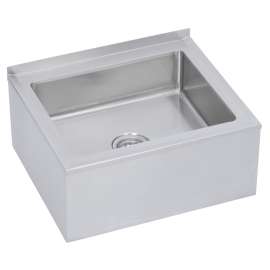 Stainless Steel 24" X 20" X 17-1/4" 16 Gauge Mop Sink, FLR-3X