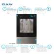 Liv Filtered Water Dispenser Midnight Black, LBWD00BKC