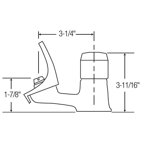 Flexi-Guard Safety Bubbler Classroom Bubbler, LK1141A