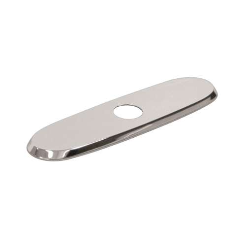 3-Hole Deck Plate/Escutcheon Lustrous Steel (Ls), LK132LS