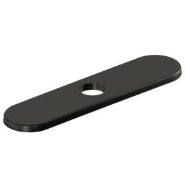 3-Hole Deck Plate/Escutcheon Black Stainless (Bk), LK134BK