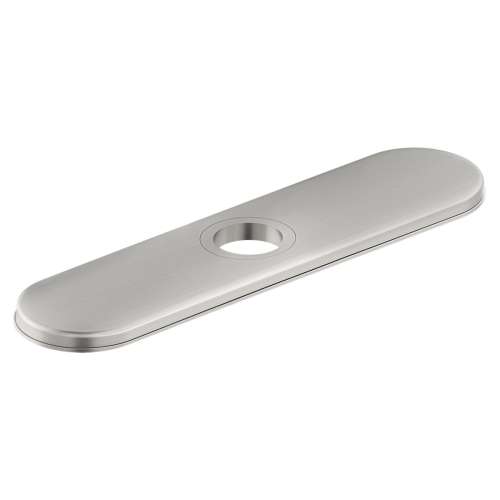 3-Hole Deck Plate/Escutcheon Lustrous Steel (Ls), LK134LS