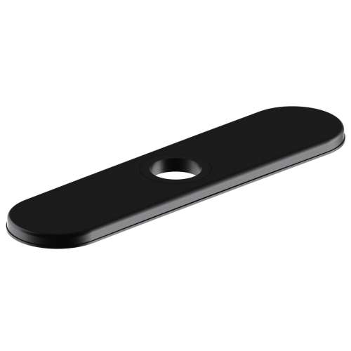 3-Hole Deck Plate/Escutcheon Matte Black (Mb), LK134MB