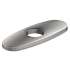 3-Hole Bar Faucet Deck Plate/Escutcheon Lustrous Steel (Ls), LK135LS