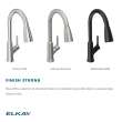 Everyday Single Hole Kitchen Faucet With Pull-Down Spray And Forward Only Lever Handle Matte Black, LK1410MB