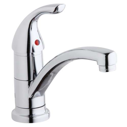 Everyday Single Hole Deck Mount Kitchen Faucet With Lever Handle Chrome, LK1500CR