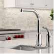 Everyday Kitchen Deck Mount Faucet With Remote Lever Handle Chrome, LK3000CR