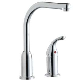 Everyday Kitchen Deck Mount Faucet With Remote Lever Handle Chrome, LK3000CR