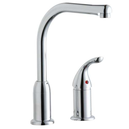 Everyday Kitchen Deck Mount Faucet With Remote Lever Handle Chrome, LK3000CR