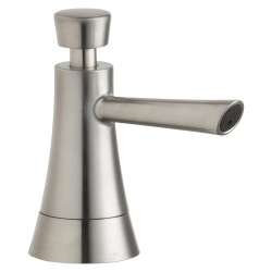2" X 4-3/4" X 3" Soap / Lotion Dispenser Lustrous Steel (Ls), LK320LS