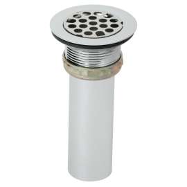 Drain Fitting 2" Type 316 Stainless Steel Body Grid Strainer And Tailpiece, LK337